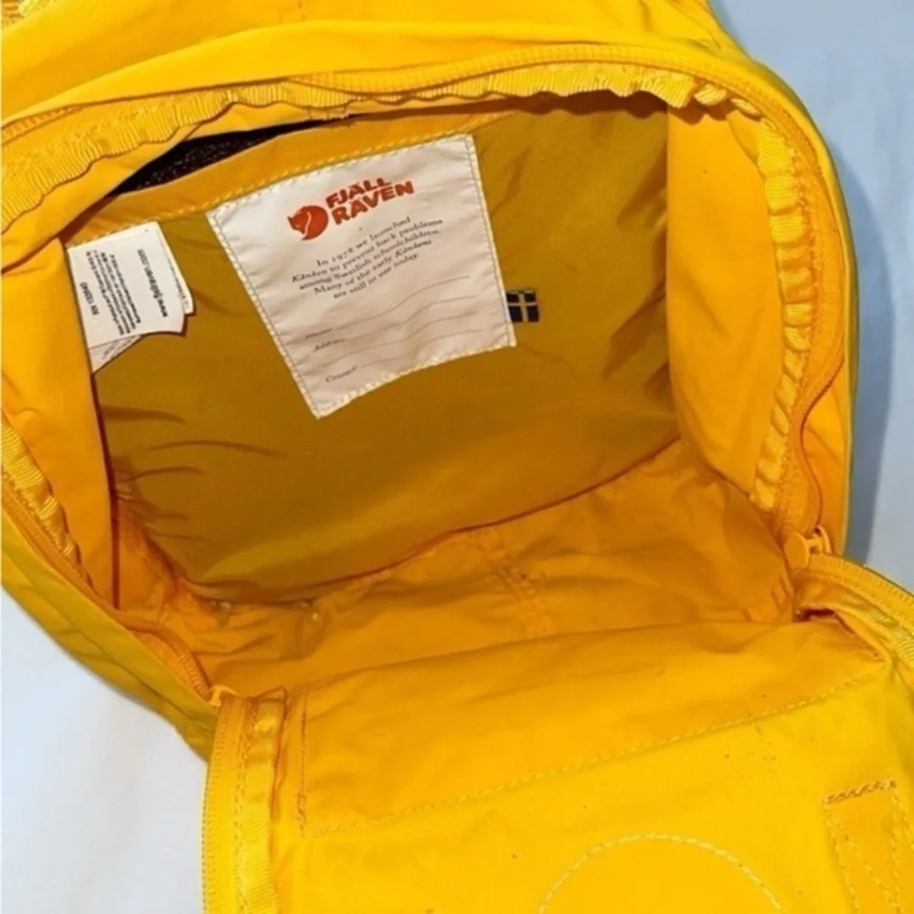 Fjällräven Kånken Mini‎ Yellow Backpack